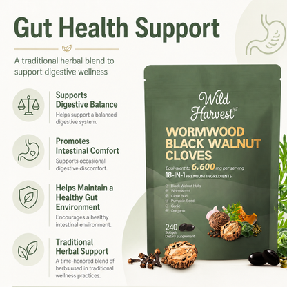 Wormwood Black Walnut Cloves